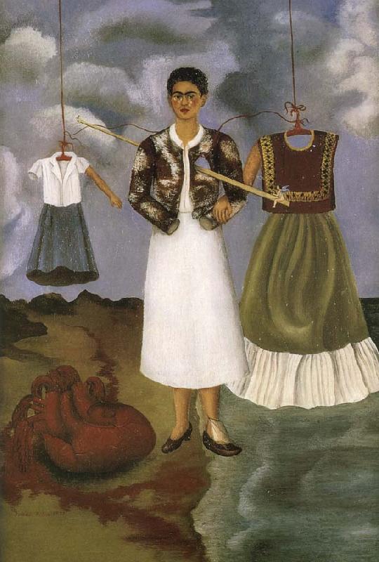 Frida Kahlo Injured heart oil painting image